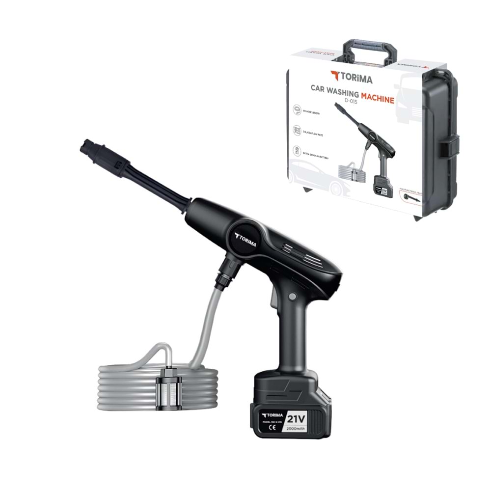 TORİMA D-015 CAR WASH MACHINE BLACK