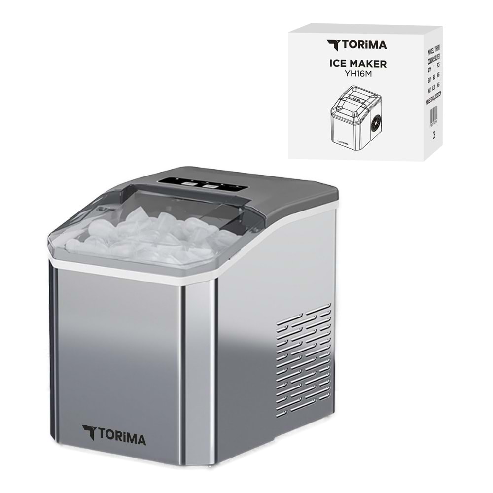 TORİMA YH16M SILVER ICE MAKER