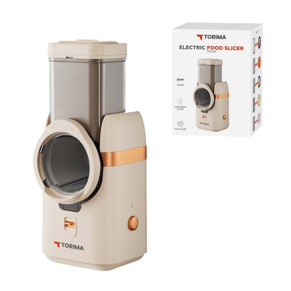 TORİMA TFS-01 CREAM ELECTRIC FOOD SLICER