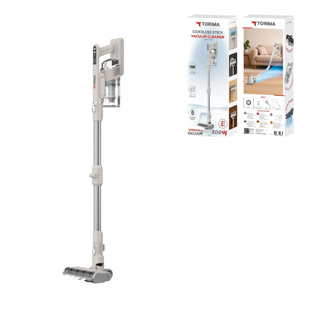 TORİMA CSVC-100 WHITE CORDLESS LIGHTWEIGHT STICK