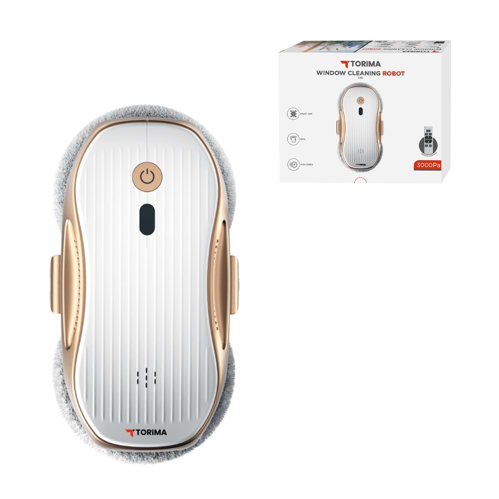 TORİMA S10 WHITE+GOLD WINDOW CLEANING ROBOT
