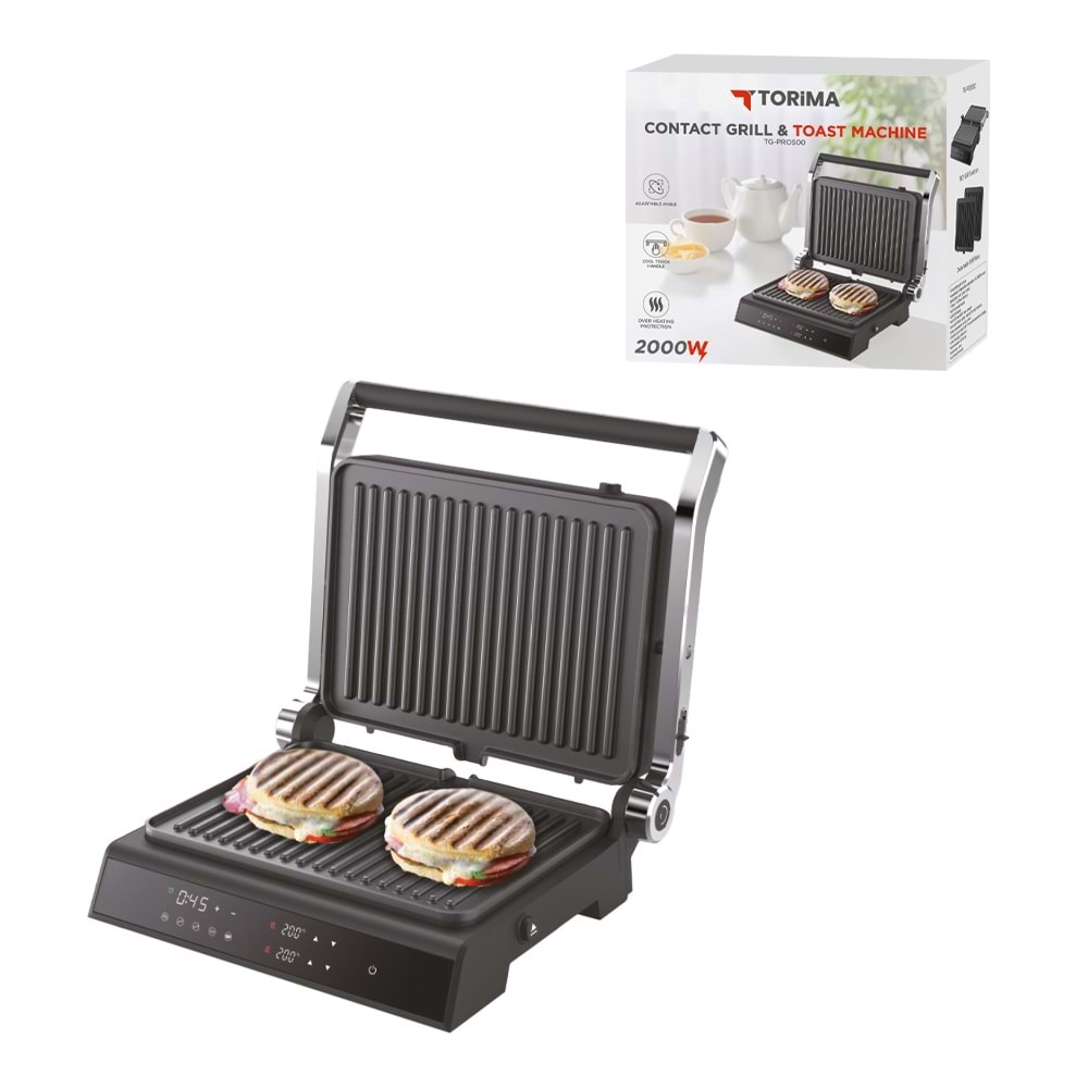 TORİMA TG-PRO500 BLACK TOAST MACHINE