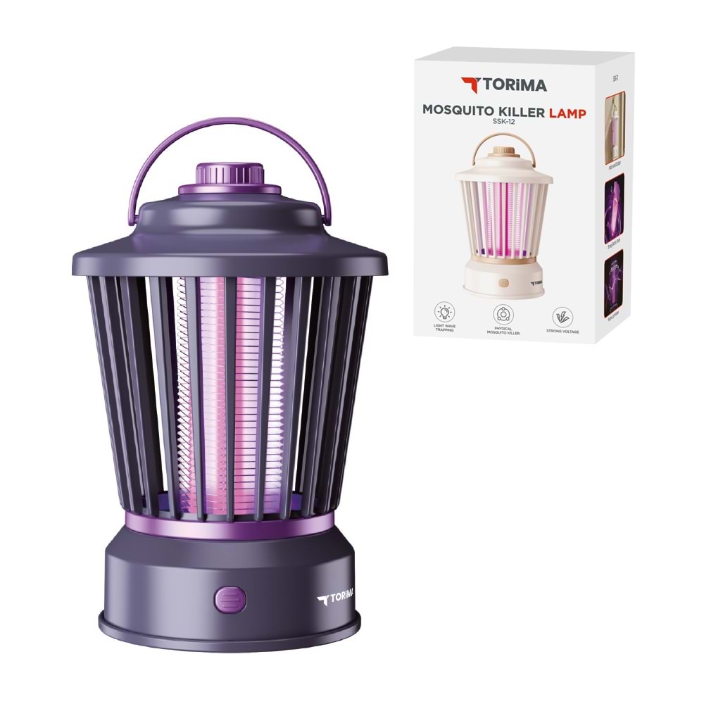 TORİMA SSK-12 BLACK MOSQUITO KILLER LAMP