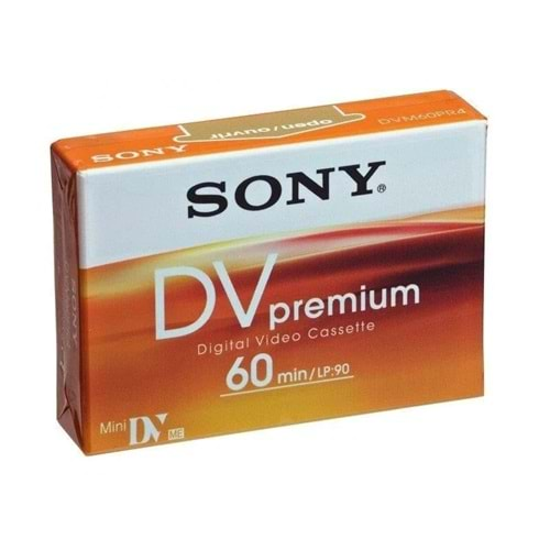 SONY MİNİ DV PREMİUM SARI KASET 60 DK