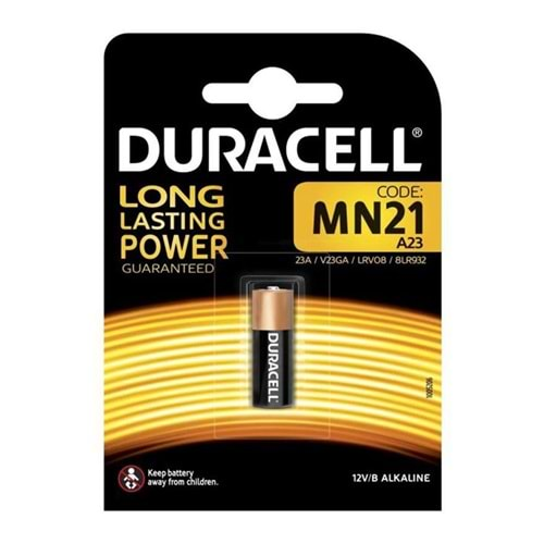 DURACELL MN21TEKLİ A23 KART