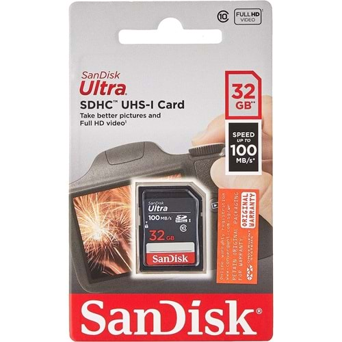 SANDİSK SD 32 GB 100 MB