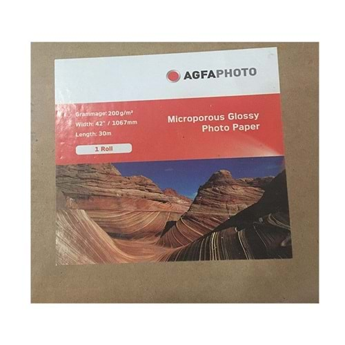 AGFAPHOTO 200G HİGH GLOSSY 1065MMX30M