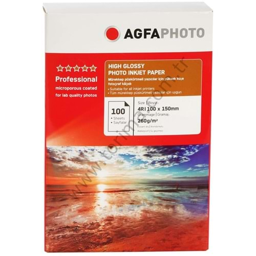 AGFA 10X15 270 GR HİGH GLOSSY PHOTO PAPER