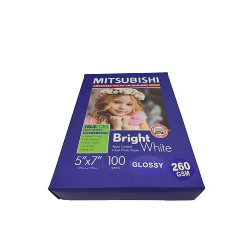 MITSUBISHI INKJET GLOSSY 5X7 SHEETS 13X18 NFF170A