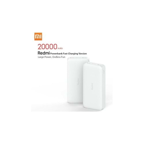 XİAOMİ REDMİ 20.000 LİK POWERBANK