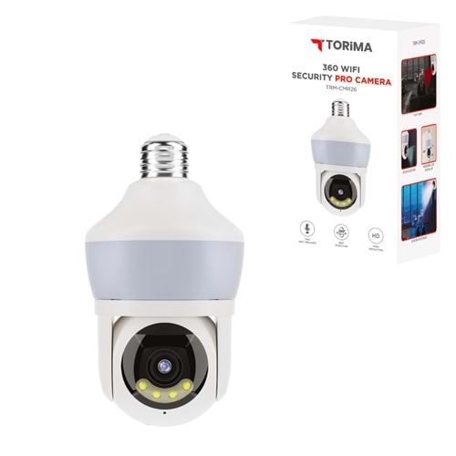 TORİMA TRM-CMR26 WHITE 360 WI-FI SECURITY PRO CAME