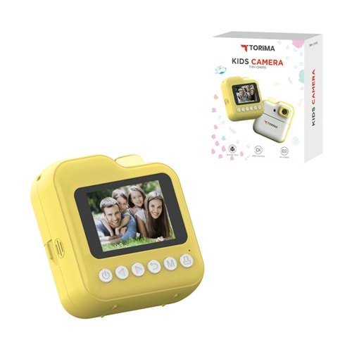 TORİMA TRM-CMR15 YELLOW KIDS CAMERA