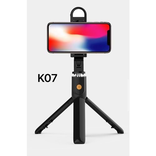 TORİMA SELFİE STİCK INTEGRATED TRIPOD K07 BLACK