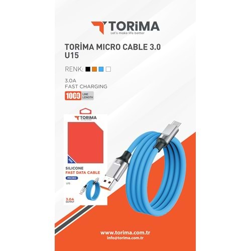 TORİMA MİCRO CABLE 3.0 U15 BLACK