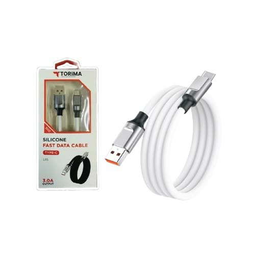 TORİMA TYPE-C CABLE 3.0 U15 WHİTE