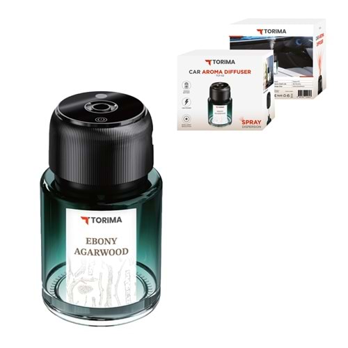 TORİMA TCF-02 BLACK EBONY AGARWOOD CAR AROMA DIFFU
