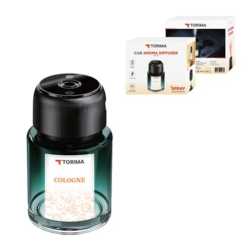 TORİMA TCF-02 BLACK COLOGNE CAR AROMA DIFFUSER