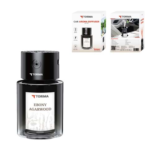 TORİMA TCF-03 BLACK EBONY AGARWOOD CAR AROMA DIFFU