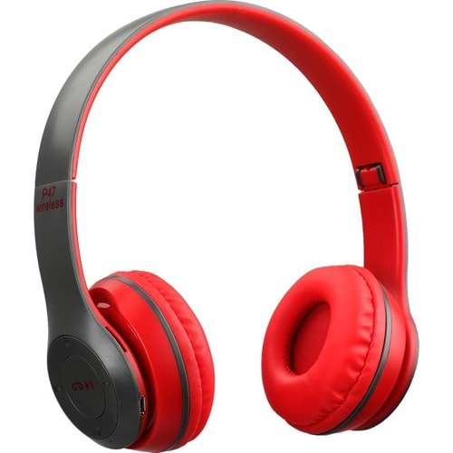 TORİMA WİRELESS HEADPHONES P47 RED