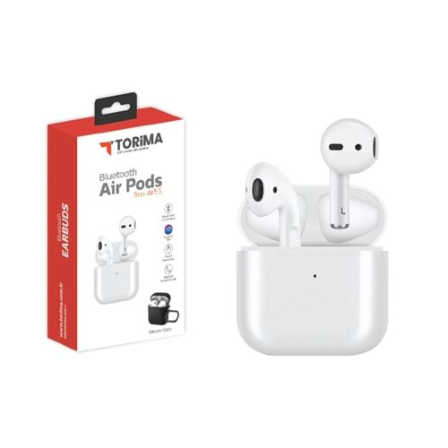 TORİMA BLUETOOTH AİRPODS TRM-AİR5S WHİTE