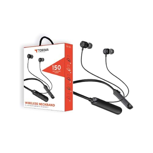 TORİMA TB-05 WIRELESS STREO EARPHONE BLACK