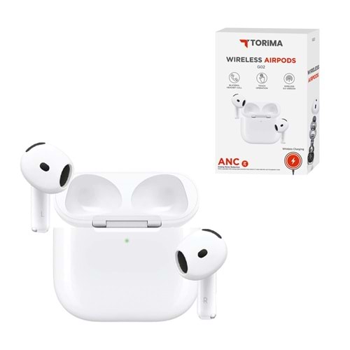 TORİMA G02 WHITE WIRELESS AIRPODS