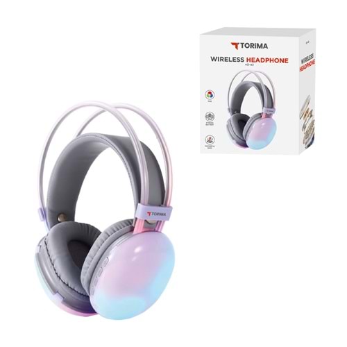 TORİMA HD-40 PURPLE WIRELESS HEADPHONE
