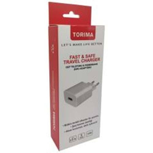 TORİMA 15W QC 3.0 BAŞLIK