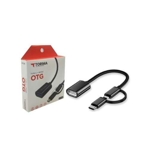 TORİMA TYPE-C + MİCRO OTG KY-216