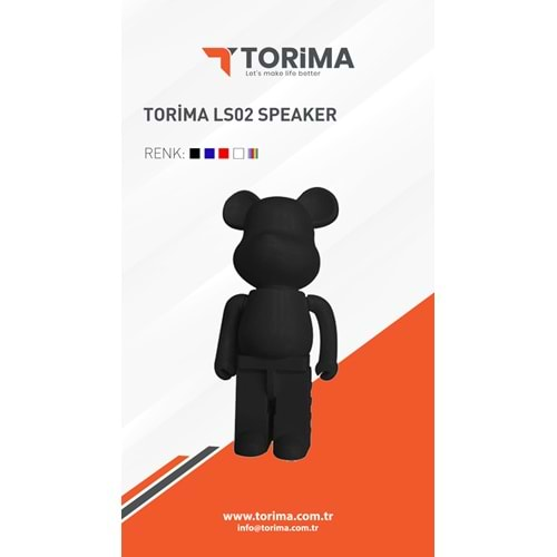 TORİMA LS02 BLACK SPEAKER