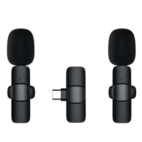 TORİMA WİRELESS MICROPHONE K9 TYPE-C 2 MIC.