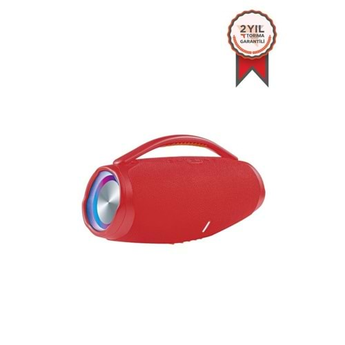 TORİMA BOX3 LED WİRELESS SPEAKER RED