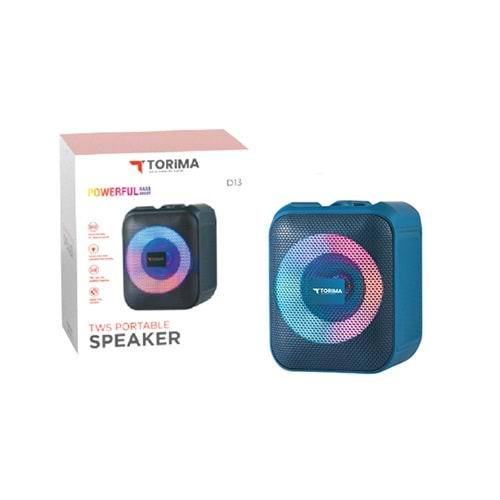 TORİMA D13 WİRELESS SPEAKER BLUE