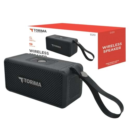 TORİMA D20 WİRELESS SPEAKER BLACK