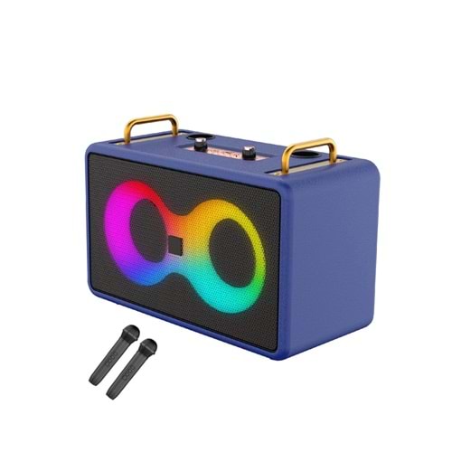 TORİMA M4403 PORTABLE KARAOKE SPEAKER BLUE