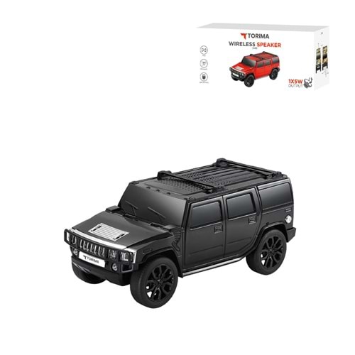 TORİMA D48 BLACK WIRELESS SPEAKER