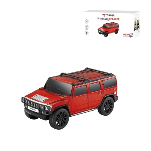 TORİMA D48 RED WIRELESS SPEAKER