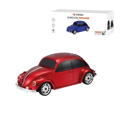 TORİMA D49 RED WIRELESS SPEAKER