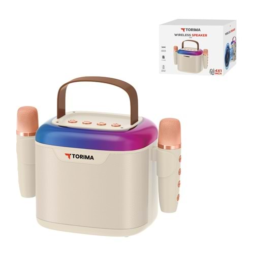 TORİMA D51 WHITE WIRELESS SPEAKER