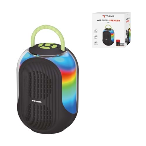 TORİMA D52 BLACK WIRELESS SPEAKER