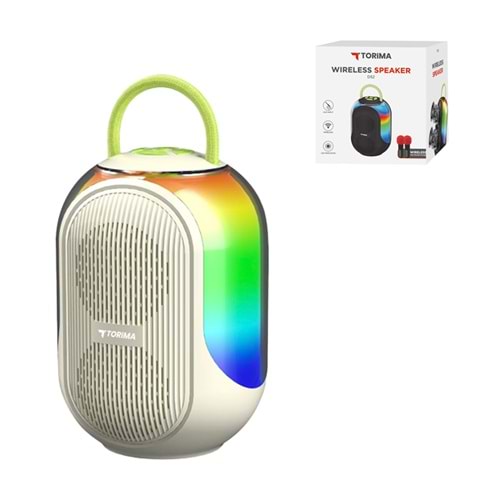 TORİMA D52 WHITE WIRELESS SPEAKER