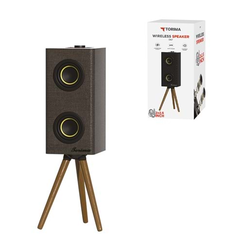 TORİMA D67 GRAY WIRELESS SPEAKER