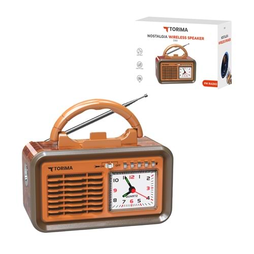 TORİMA D60 WOOD WIRELESS SPEAKER