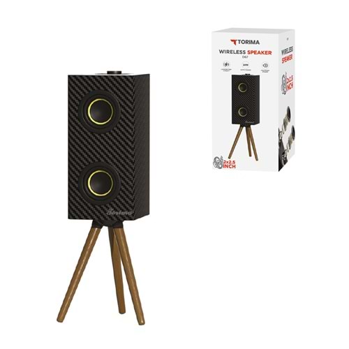TORİMA D67 BLACK WIRELESS SPEAKER