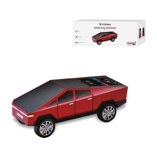 TORİMA D68 RED WIRELESS SPEAKER