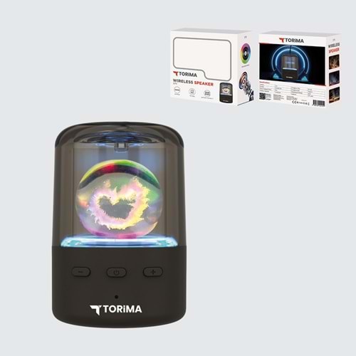 TORİMA D73 BLACK WIRELESS SPEAKER
