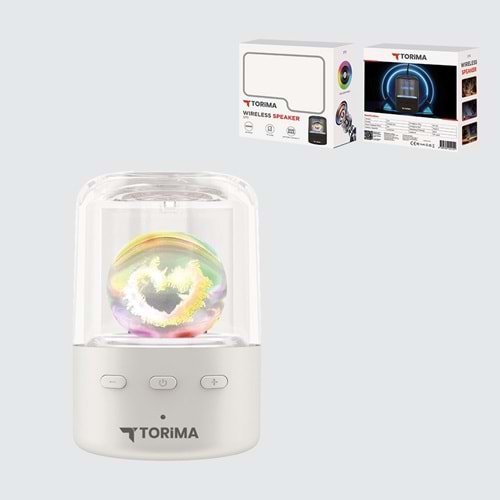 TORİMA D73 WHITE WIRELESS SPEAKER