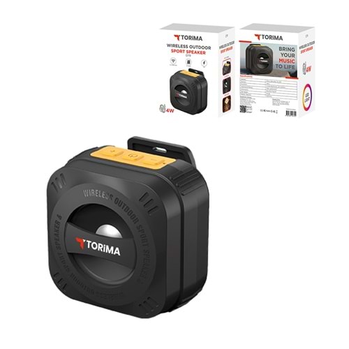 TORİMA D79 BLACK WIRELESS OUTDOOR SPORTS SPEAKER