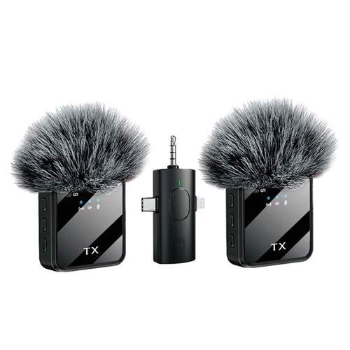 TORİMA F11-2 BLACK WIRELESS MICROPHONE