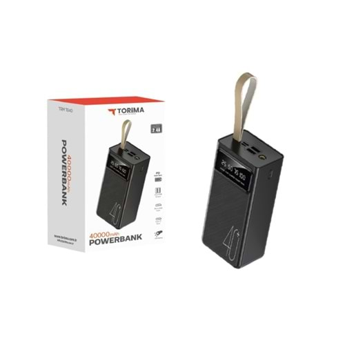 TORİMA 40000 MAH POWERBANK TRM-1040 BLACK